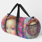 Ethereal-Kronenportrait Duffle Bag (Rechte Ecke)