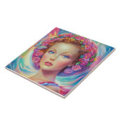 Ethereal-Kronenportrait Fliese (Seite)