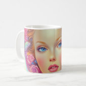 Ethereal-Kronenportrait Kaffeetasse (Vorderseite Links)