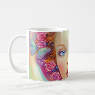 Ethereal-Kronenportrait Kaffeetasse
