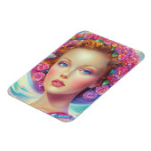 Ethereal-Kronenportrait Magnet (Linke Seite)