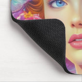 Ethereal-Kronenportrait Mousepad (Ecke)