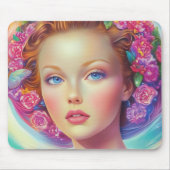 Ethereal-Kronenportrait Mousepad (Vorne)