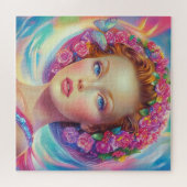 Ethereal-Kronenportrait Puzzle (Horizontal)