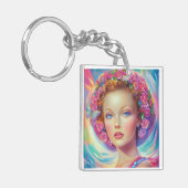 Ethereal-Kronenportrait Schlüsselanhänger (Vorderseite links)