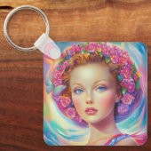 Ethereal-Kronenportrait Schlüsselanhänger (Vorderseite)