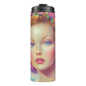 Ethereal-Kronenportrait Thermosbecher (Vorderseite)