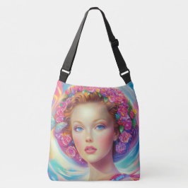 Ethereal-Kronenportrait Tragetaschen Mit Langen Trägern