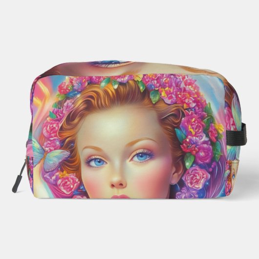 Ethereal-Kronenportrait Waschbeutel (Rückseite)