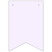 Ethereal Lavender Romantische weiche Gradienten Wimpelkette (Erste Fahne)
