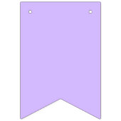 Ethereal Lavender Romantische weiche Gradienten Wimpelkette (Dritte Fahne)
