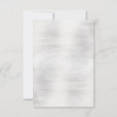 Ethereal-Liebe Hochzeit speichern Sie die Datumska Save The Date (Rückseite)