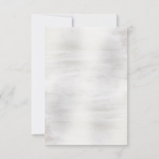 Ethereal-Liebe Hochzeit speichern Sie die Datumska Save The Date (Rückseite)