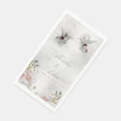 Ethereal Liebe Hochzeitessen Napkins Serviette (Ecke)