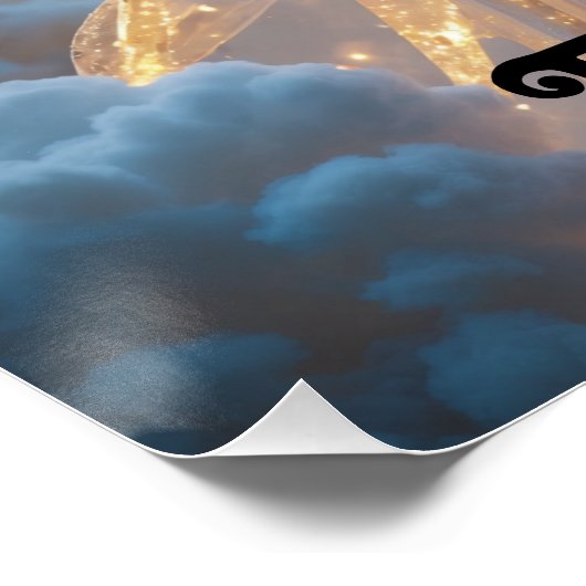 Ethereal Light Nymph Poster (Ecke)