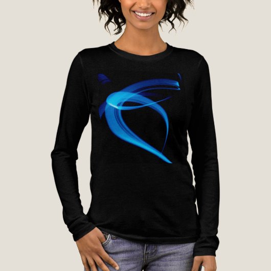 Ethereal light. Tri-Blend shirt (Vorderseite)