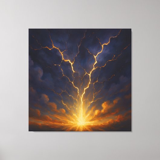 Ethereal Lightbreak Leinwanddruck (Vorderseite)