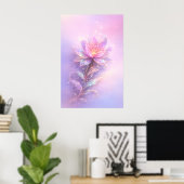 Ethereal Lotus Light Poster (Heimbüro)