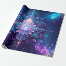 Ethereal Lotus Wrapping Paper