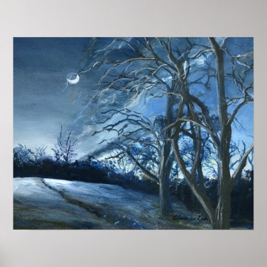 Ethereal Louisiana Night Poster (Vorne)