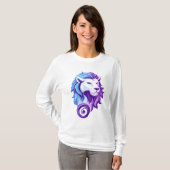 Ethereal Löwe von Leo T-Shirt (Vorne ganz)