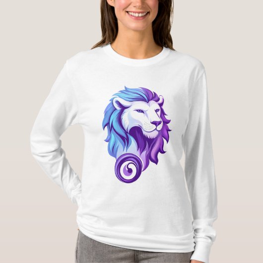 Ethereal Löwe von Leo T-Shirt (Vorderseite)
