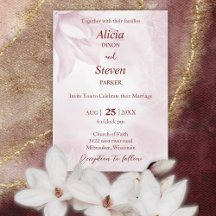 Ethereal Magnolia Blume, Hochzeit