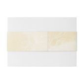 Ethereal Magnolia Blume, Hochzeit Einladungsbanderole (Rückseitenbeispiel)