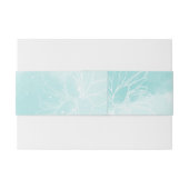 Ethereal Magnolia Blume, Hochzeit Einladungsbanderole (Rückseitenbeispiel)