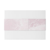 Ethereal Magnolia Blume, Hochzeit Einladungsbanderole (Rückseitenbeispiel)