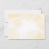 Ethereal Magnolia Blume, Hochzeit RSVP Karte (Rückseite)