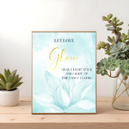 Ethereal Magnolia Blume, Hochzeitsglanz Poster