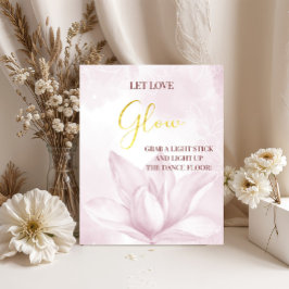 Ethereal Magnolia Blume, Hochzeitsglanz Poster
