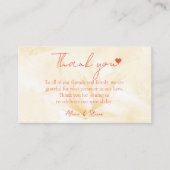 Ethereal Magnolia Blume, vielen Dank Begleitkarte (Vorderseite)