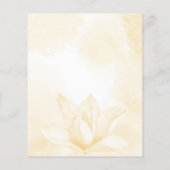 Ethereal Magnolia Haushalt Hochzeit Speichern Sie Flyer (Hinten)