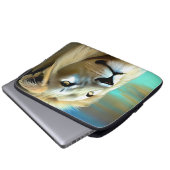 Ethereal Majestic Lions Laptopschutzhülle (Vorne Knopf)
