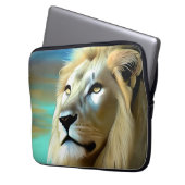 Ethereal Majestic Lions Laptopschutzhülle (Vorderseite Links)