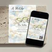 Ethereal Matcha Made in Heaven Bridal Shower Einladung