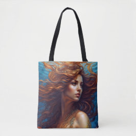 Ethereal Meerjungfrau Art Print Fantasy Underwater Tasche