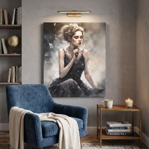 Ethereal Melody Canvas Print Leinwanddruck