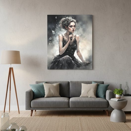 Ethereal Melody Canvas Print Leinwanddruck