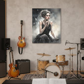 Ethereal Melody Canvas Print Leinwanddruck