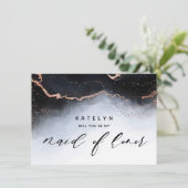 Ethereal Mist Ombre Blue Trauzeugin Vorschlag (Stehend Vorderseite)