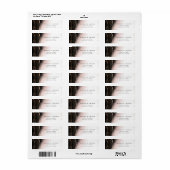 Ethereal Mist Ombre Blush Moody Rücksendeadresse (Vorne)