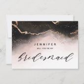 Ethereal Mist Ombre Blush Pink Bridesmaid Vorschla (Vorderseite)