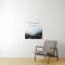 Ethereal Mist Ombre Navy Blue Foto Stand Hintergru