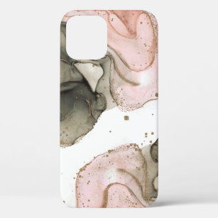 Ethereal Moody Pink Black Gold Inky Fantasy Glam Case-Mate iPhone Hülle