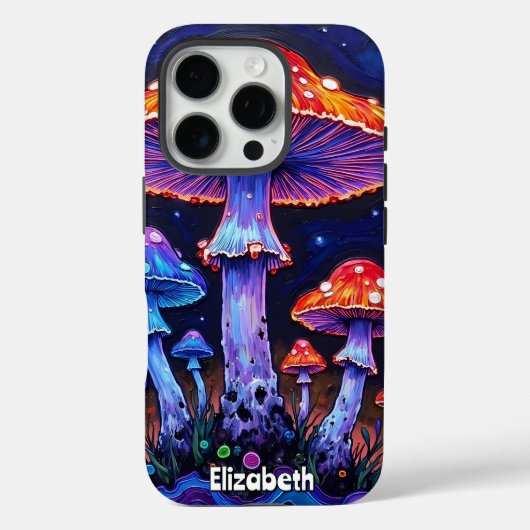 Ethereal Mushroom Bloom Case-Mate iPhone Hülle (Rückseite)