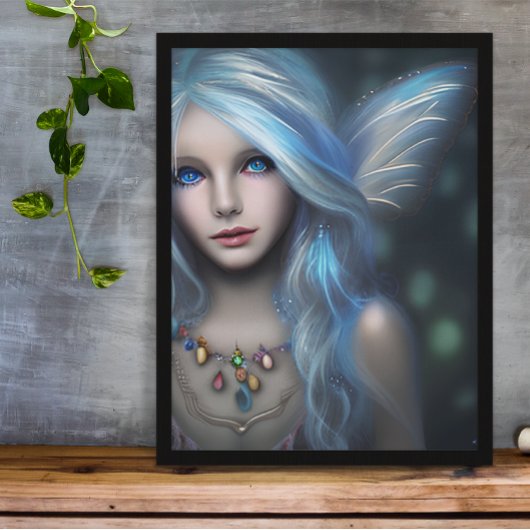 Ethereal Mystical Fairy Girl Fotodruck