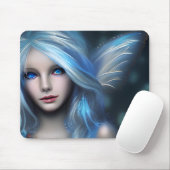Ethereal Mystical Fairy Girl Mousepad (Mit Mouse)
